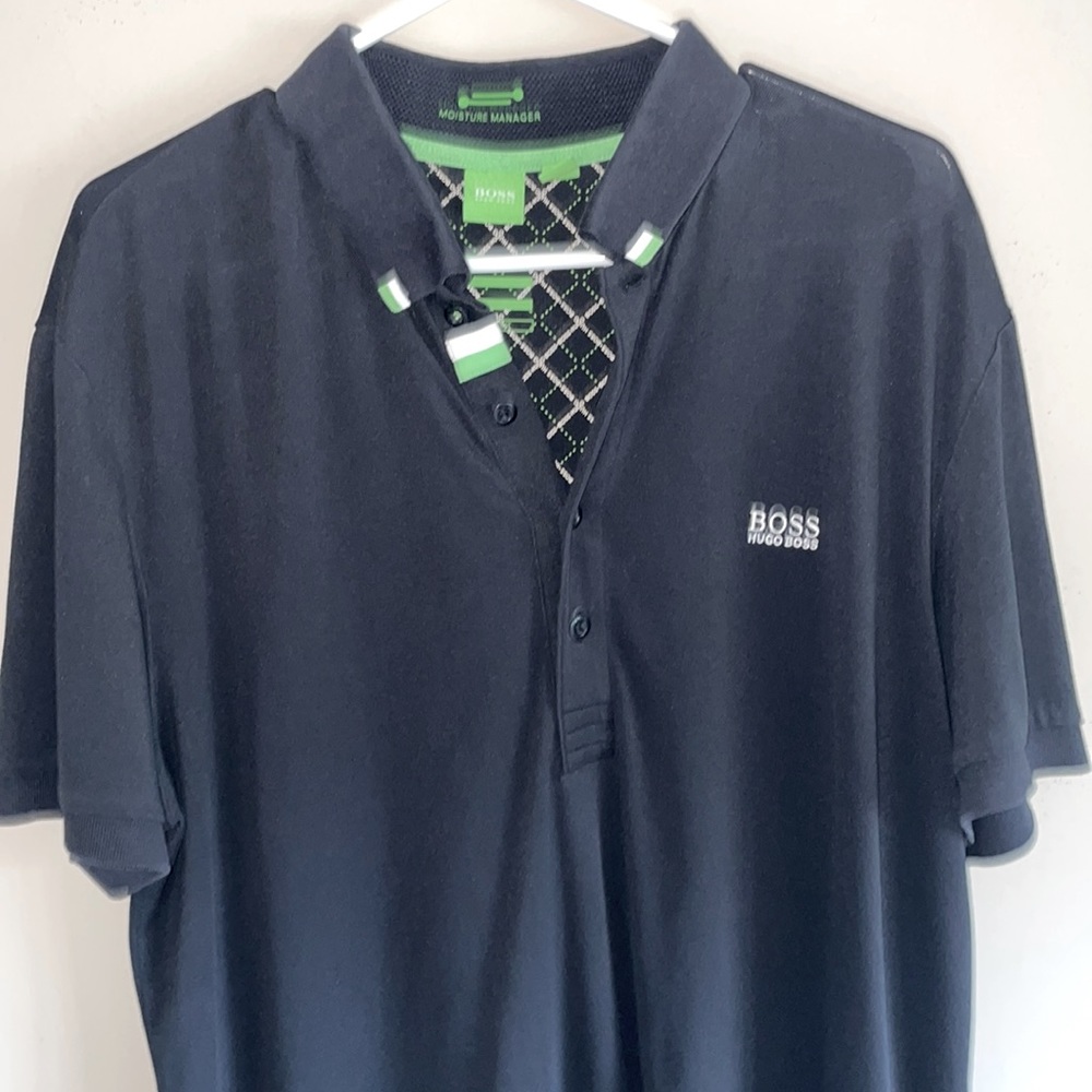 Hugo Boss Black Polo shirt, size XXL